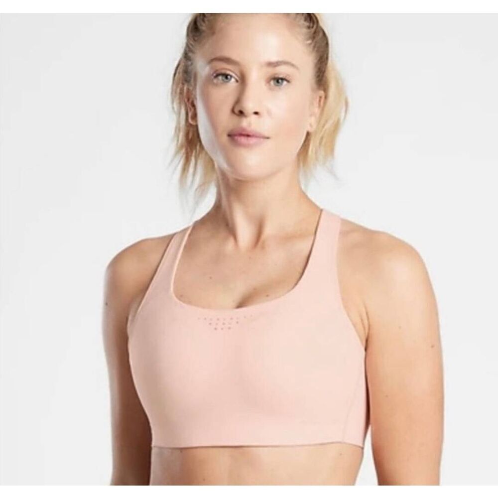 Athleta Phenomena Light Pink Sports Bra 38C